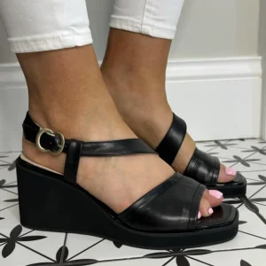 Marian Sandals | Wedges*62901 Wedge Sandal -BLACK