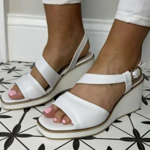 Marian Sandals | Wedges*62901 Wedge Sandal -WHITE