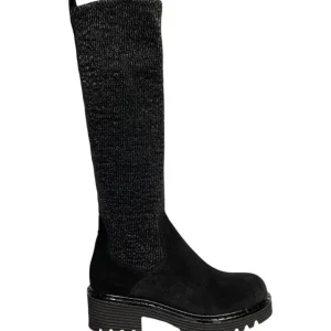 Marian Knee High Boots*40408-BLACK