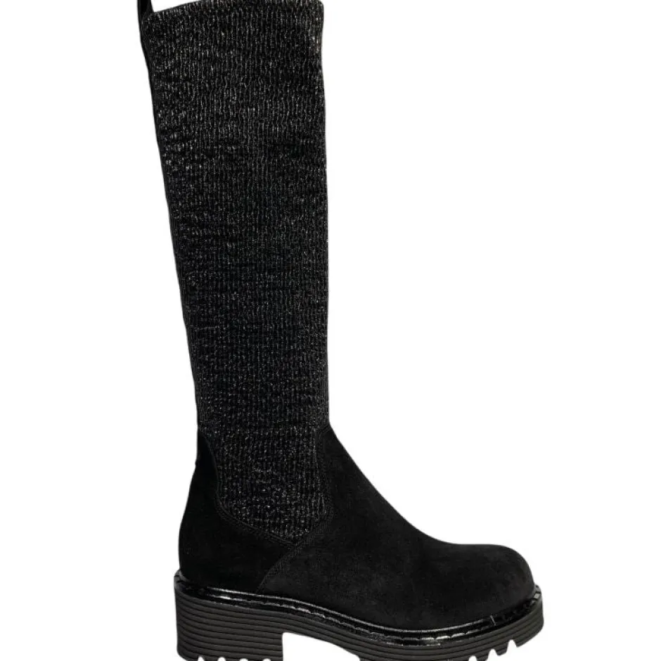 marian_black_0.webp Marian Knee High Boots*40408-BLACK