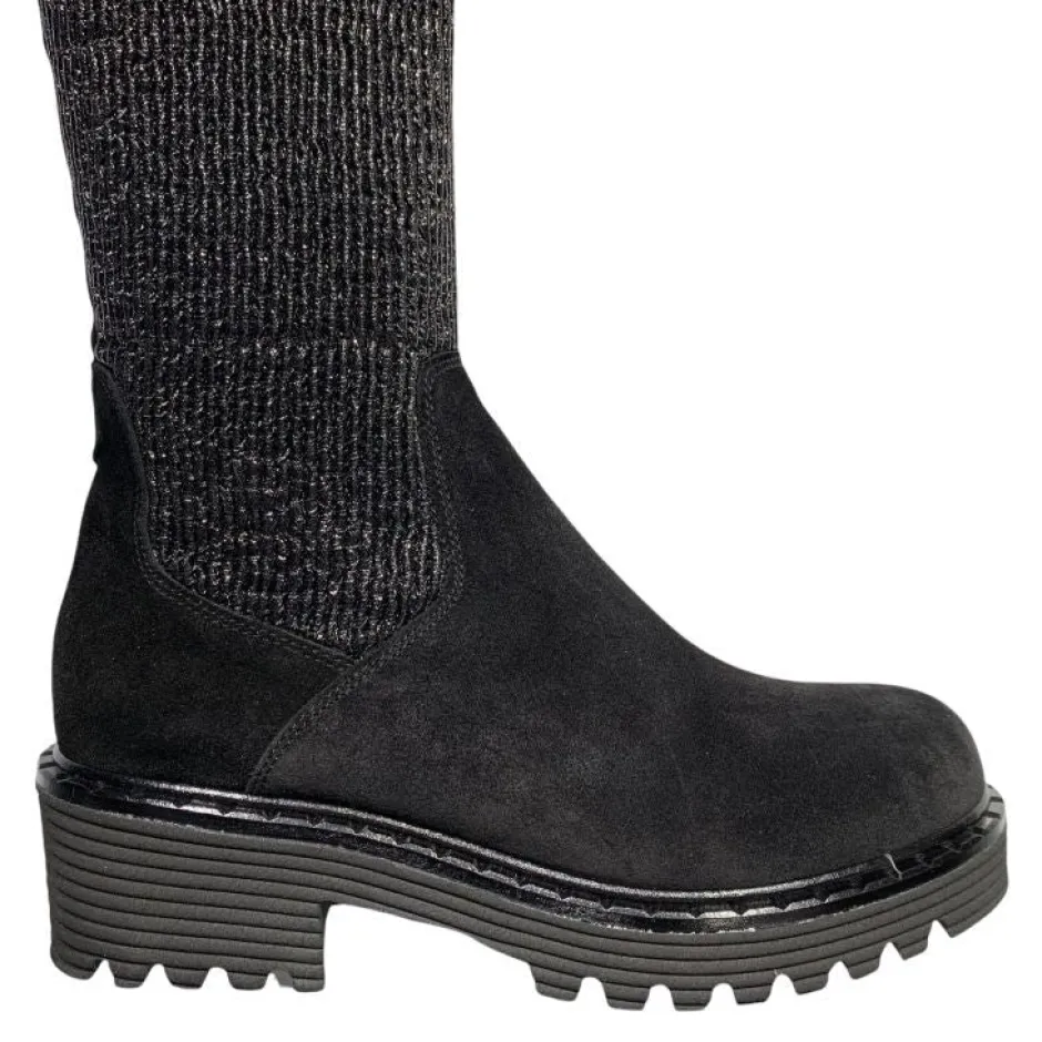 marian_black_2.webp Marian Knee High Boots*40408-BLACK