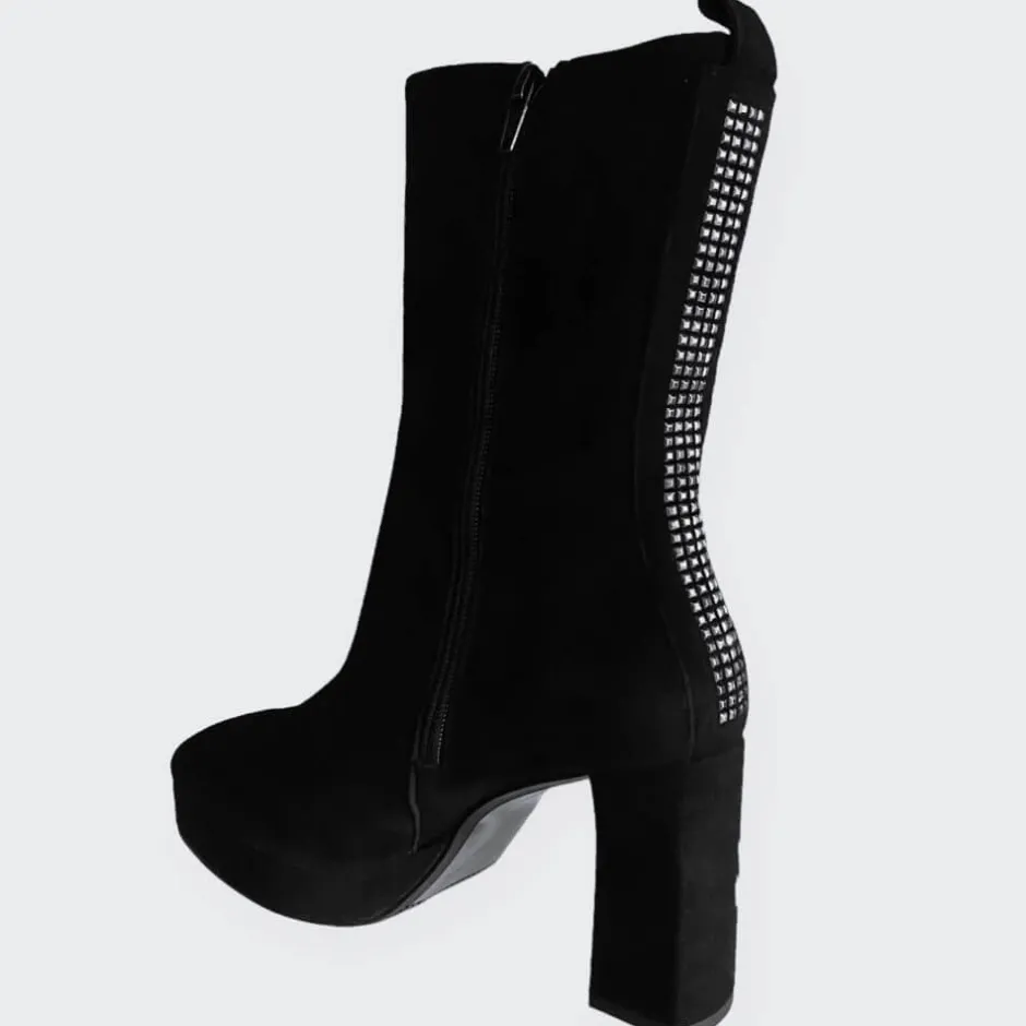 marian_mid_calf_suede_ank_2.webp Marian Ankle Boots*Mid Calf Suede Ankle Boot 25800-BLACK