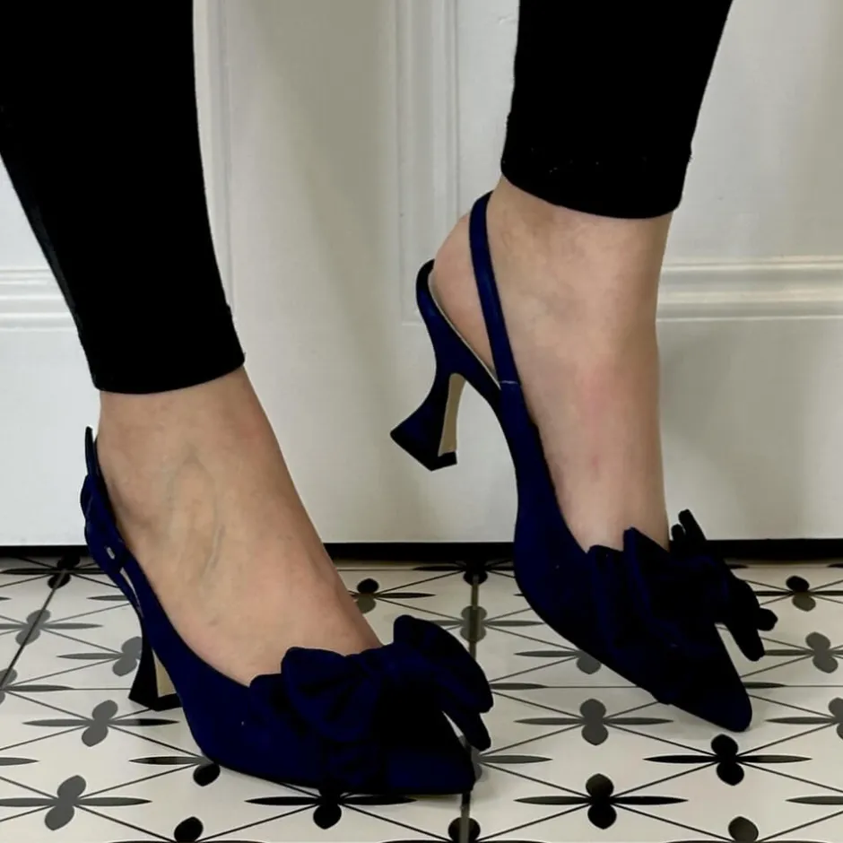 marian_slingback_navy_1.webp Marian Heels*Slingback 2212-NAVY