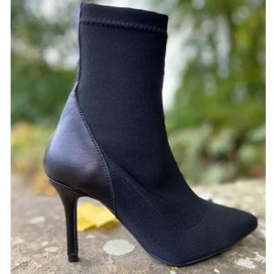 Marian Heels | Ankle Boots*Sock Boot 13602-10-BLACK