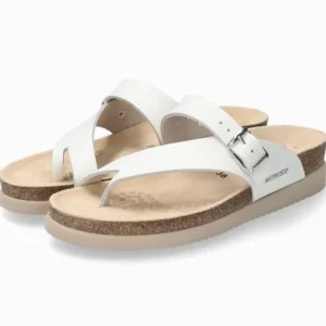 Mephisto Sandals*Helen Toe Post Sandal -WHITE