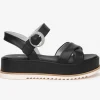 Nero Giardini Sandals*NeroGiardini E410740D Crisscross Sandal-BLACK