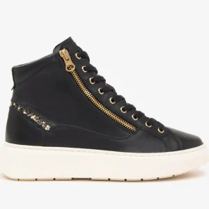 Nero Giardini Trainers | Ankle Boots*NeroGiardini I411601D Hi-Top Trainer-BLACK