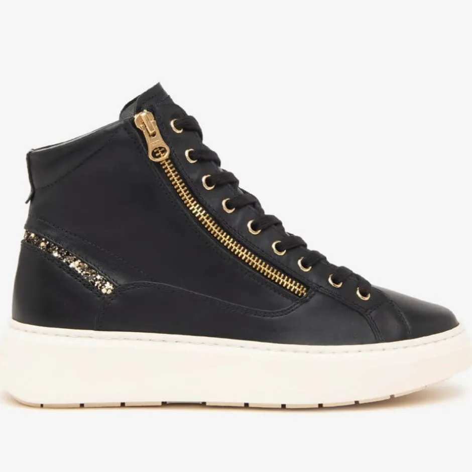 nerogiardini_id_hitop_tra_0.webp Nero Giardini Trainers | Ankle Boots*NeroGiardini I411601D Hi-Top Trainer-BLACK