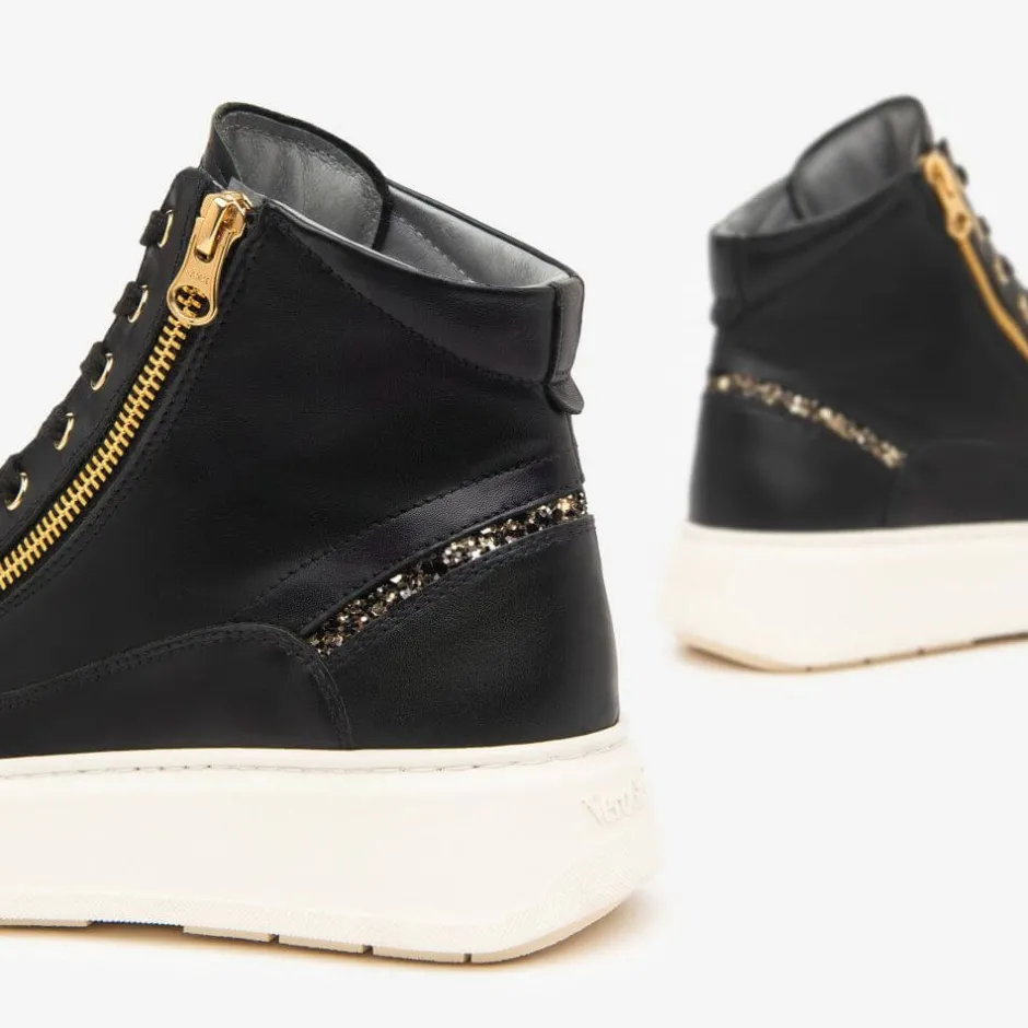 nerogiardini_id_hitop_tra_3.webp Nero Giardini Trainers | Ankle Boots*NeroGiardini I411601D Hi-Top Trainer-BLACK