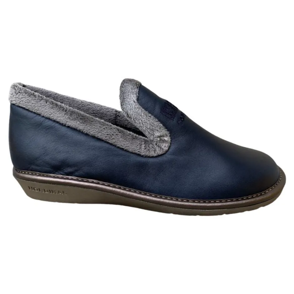 nordikas_leather__marino_0.webp Nordikas Slippers*Leather 305 -MARINO