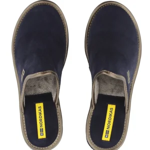 Nordikas Slippers*Mule Slippers 1612-NAVY