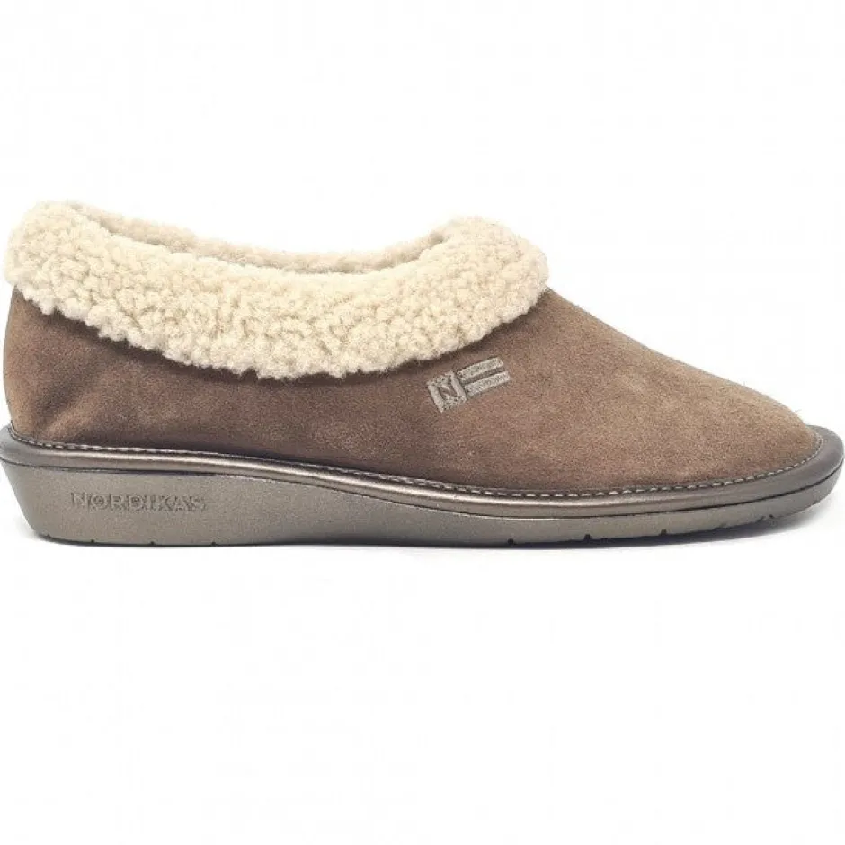 nordikas_slippers_brown_0.webp Nordikas Slippers*Slippers 1754-BROWN