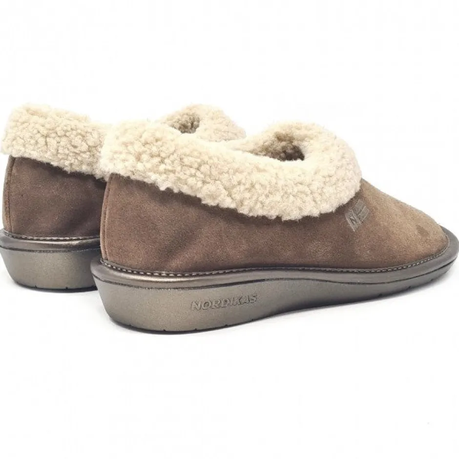 nordikas_slippers_brown_3.webp Nordikas Slippers*Slippers 1754-BROWN