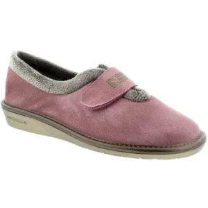 Nordikas Slippers*Velcro Slippers 6348-PINK
