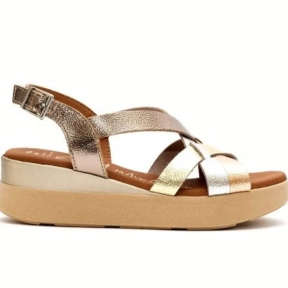 oh_my_sandals__wedge_sand_0.webp Oh! My Sandals Sandals*Oh My Sandals! 5418 Wedge Sandal Metallic Multi