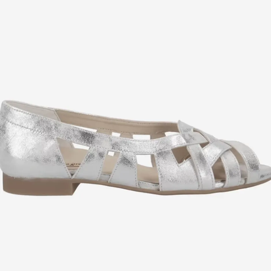 paul_green__ballerinas_si_0.webp Paul Green Casual Shoes | Sandals*6117 Ballerinas -SILVER