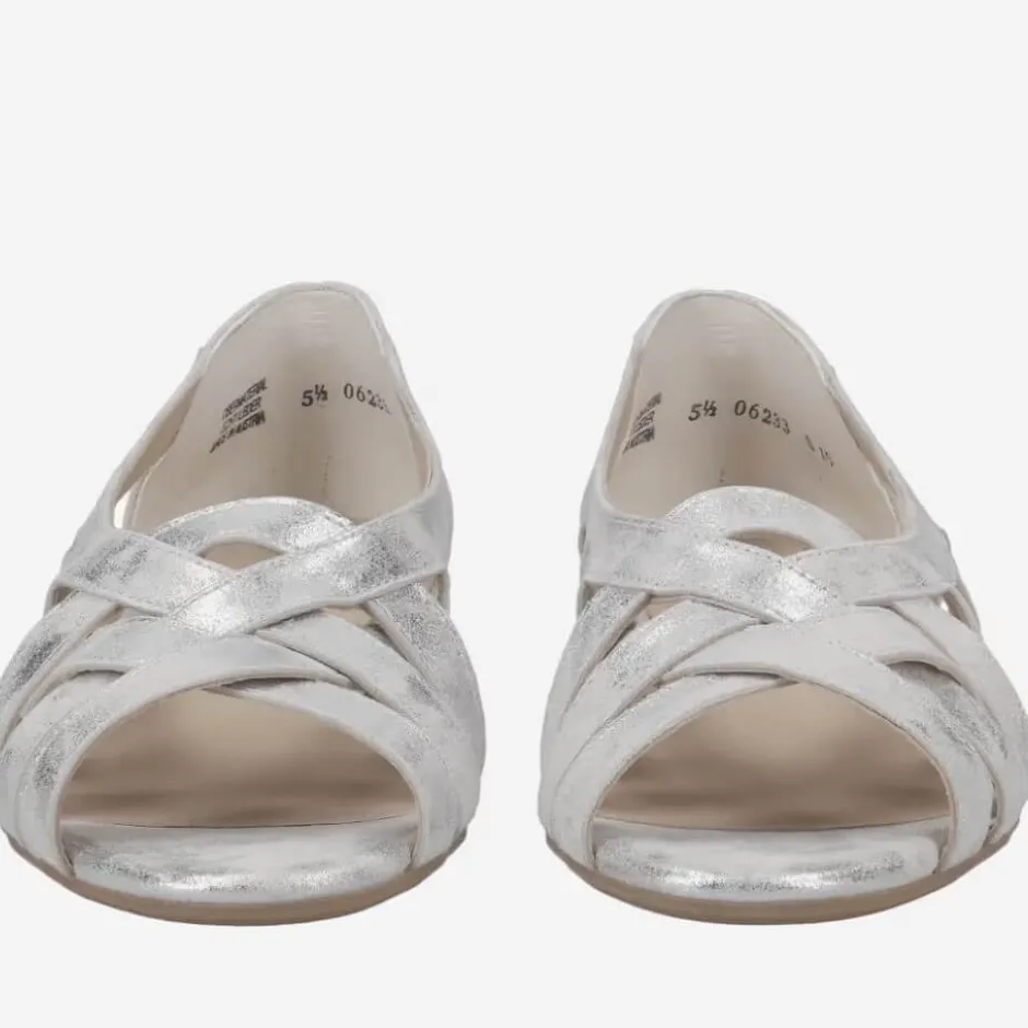 paul_green__ballerinas_si_2.webp Paul Green Casual Shoes | Sandals*6117 Ballerinas -SILVER