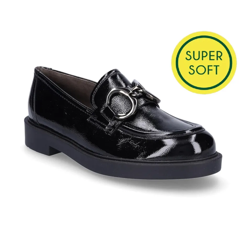paul_green__chunky_loafer_0-1.webp Paul Green Casual Shoes | Loafers*1008 Chunky Loafer-BLACK PATENT