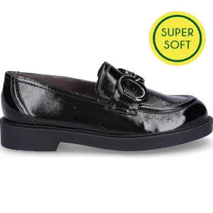 Paul Green Casual Shoes | Loafers*1008 Chunky Loafer-BLACK PATENT