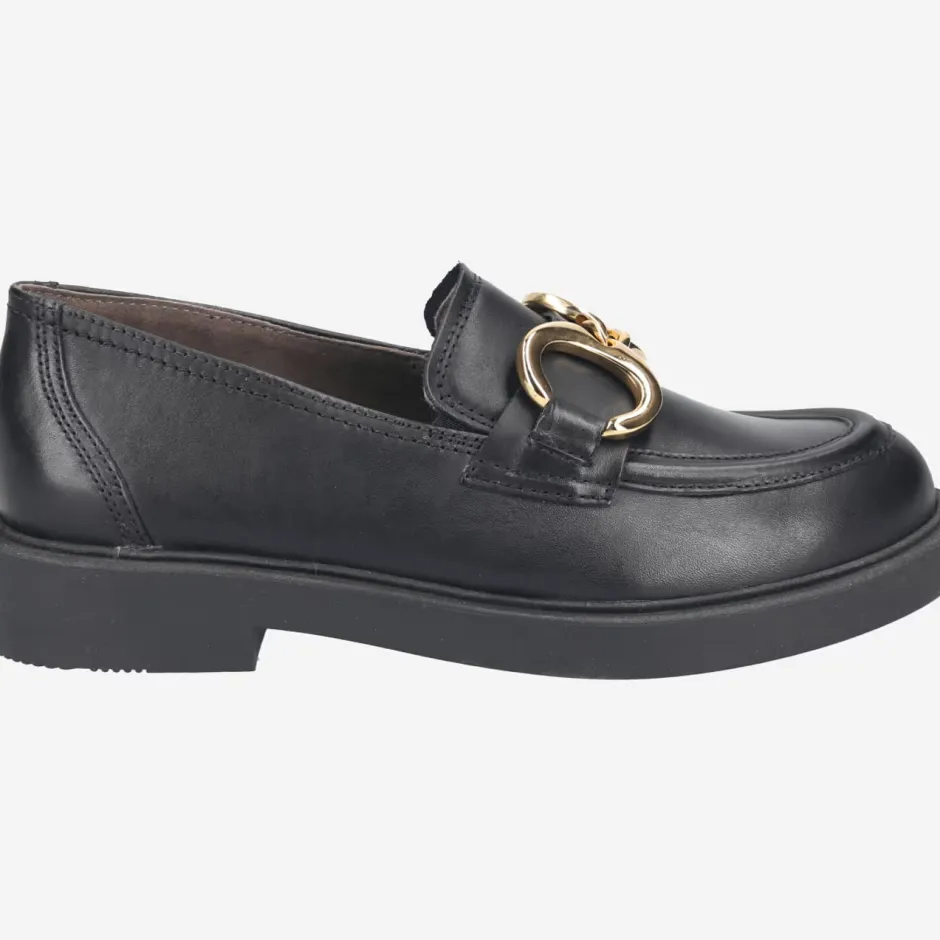 paul_green__chunky_loafer_3.webp Paul Green Casual Shoes | Loafers*1008 Chunky Loafer-BLACK LEATHER