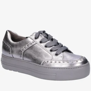 Paul Green Casual Shoes | Trainers*5381-DARK CLAY SILVER