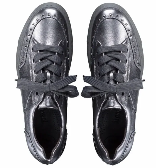 Paul Green Casual Shoes | Trainers*5381-DARK CLAY SILVER