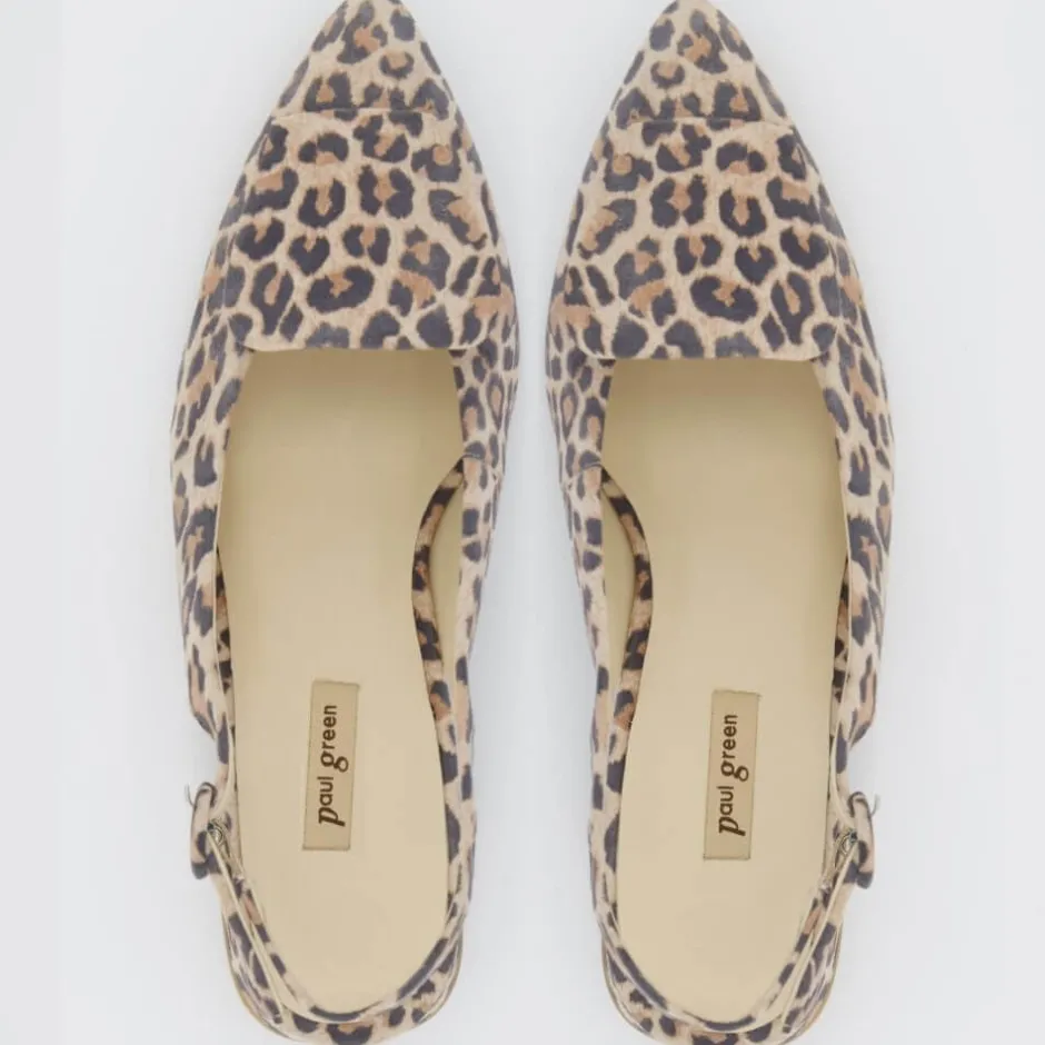 paul_green_slingback_leop_1.webp Paul Green Casual Shoes | Sandals*Slingback 6090-LEOPARD