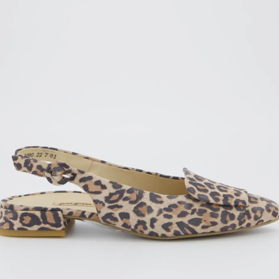 paul_green_slingback_leop_2.webp Paul Green Casual Shoes | Sandals*Slingback 6090-LEOPARD