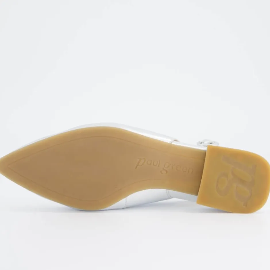 paul_green_slingback_silv_7.webp Paul Green Casual Shoes | Sandals*Slingback 6090-SILVER