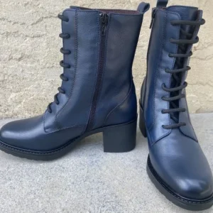 Pepe Menargues Ankle Boots*Laced Ankle Boot 21143-NAVY