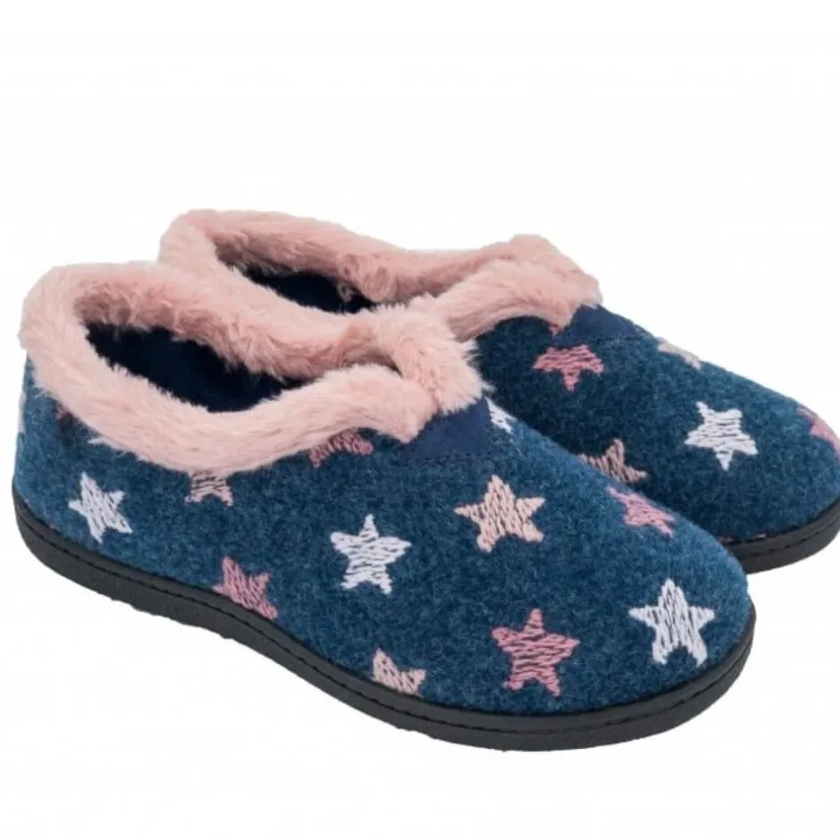 roal_r_stars_pumaflex_sli_1.webp Roal PumaFlex Slippers*Roal R12297 Stars PumaFlex Slipper-NAVY
