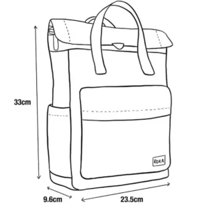 Roka All Bags*CANFIELD B Backpack Vegan Small Majestic Purple