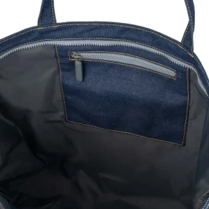 Roka All Bags*PORTOBELLO TOTE-DEMIN BLUE