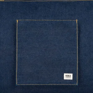 Roka All Bags*PORTOBELLO TOTE-DEMIN BLUE