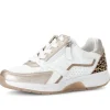 Rolling Soft Walking Shoes | Casual Shoes*Rollingsoft Walking Shoes Adora Adora 66.878-White, Gold, Leopard