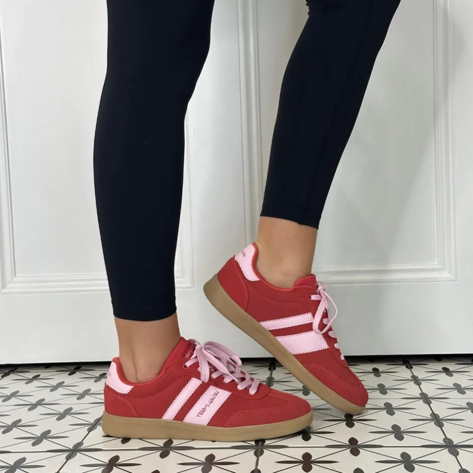 teddy_smith__sneakersred_1.webp Teddy Smith Casual Shoes | Trainers*120123 Sneakers-RED