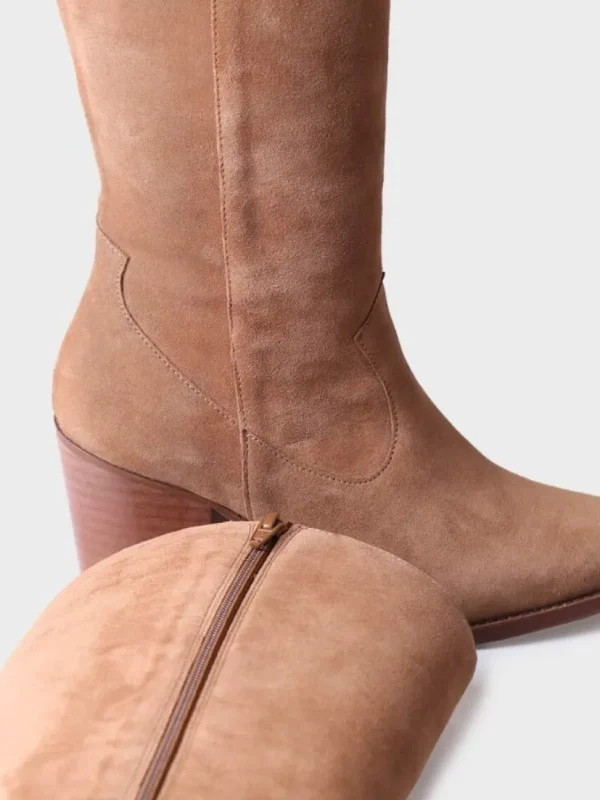 Toni Pons Knee High Boots*LYNN Knee High Boot-COFFEE