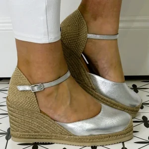 UNISA Sandals | Wedges*CASTILLA Espadrilles-SILVER