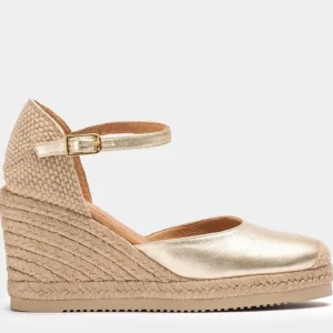 UNISA Sandals | Wedges*CASTILLA Espadrilles Platino Gold