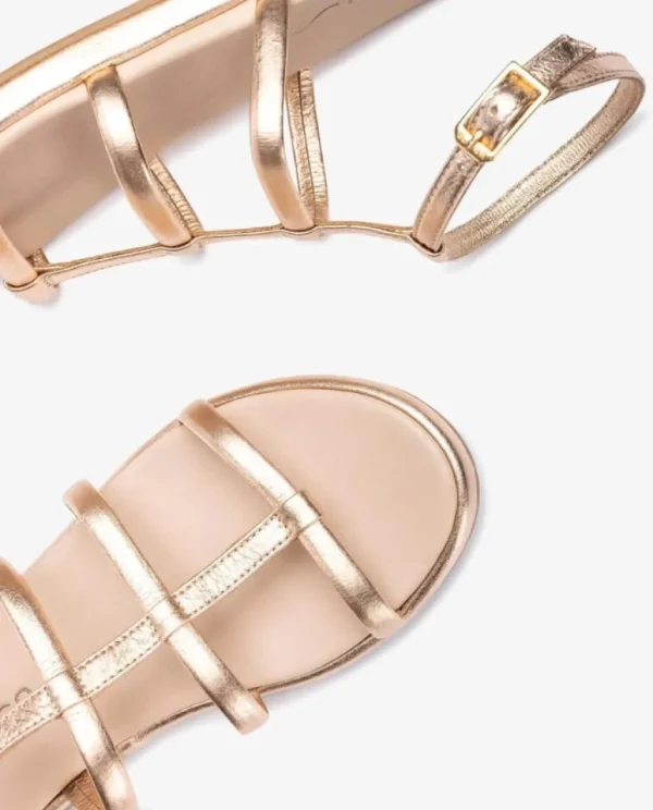 UNISA Sandals*Clisa Gladiator Sandal Ballet Gold