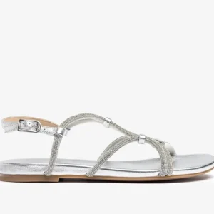 UNISA Sandals*COOPER FLAT SANDAL -SILVER
