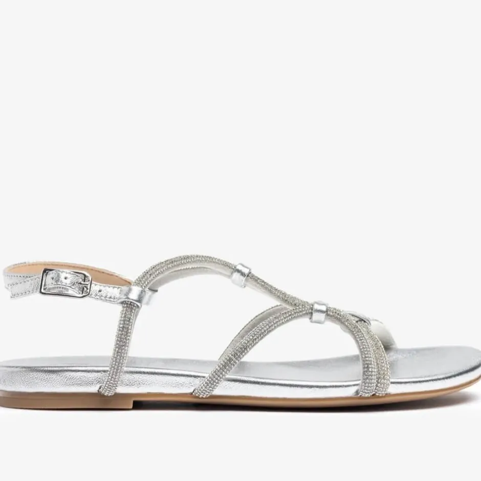 unisa_cooper_flat_sandal__0.webp UNISA Sandals*COOPER FLAT SANDAL -SILVER
