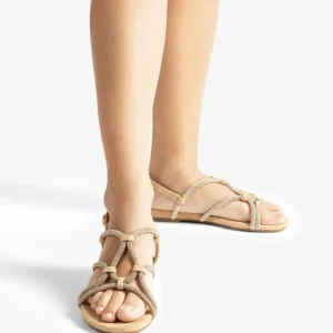 UNISA Sandals*COOPER FLAT SANDAL NUDE