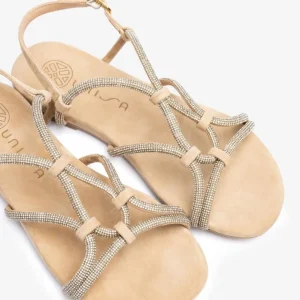 UNISA Sandals*COOPER FLAT SANDAL NUDE