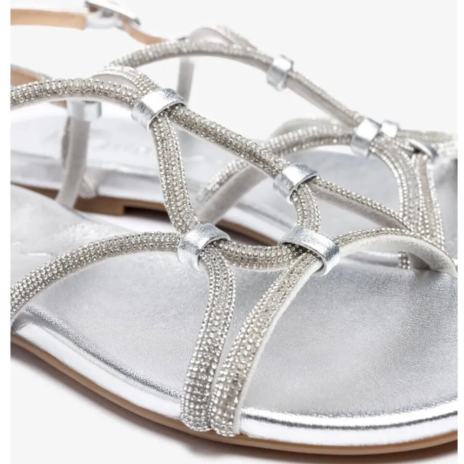 unisa_cooper_flat_sandal__4.webp UNISA Sandals*COOPER FLAT SANDAL -SILVER