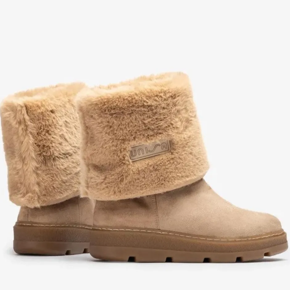 unisa_fossy_beige_3.webp UNISA Knee High Boots | Ankle Boots*FOSSY -BEIGE