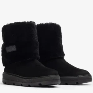 UNISA Knee High Boots | Ankle Boots*FOSSY -BLACK