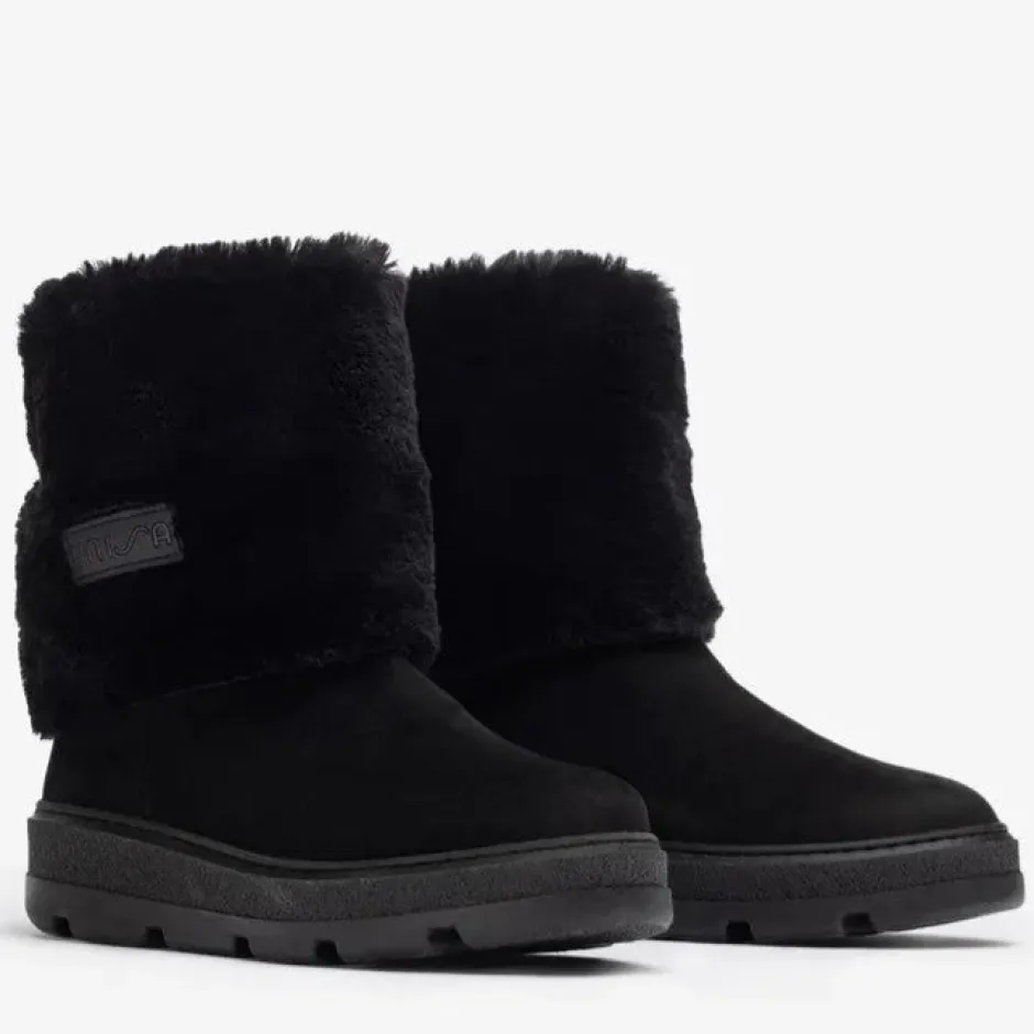 unisa_fossy_black_2.webp UNISA Knee High Boots | Ankle Boots*FOSSY -BLACK
