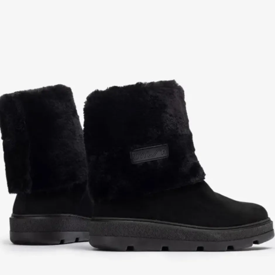 unisa_fossy_black_3.webp UNISA Knee High Boots | Ankle Boots*FOSSY -BLACK