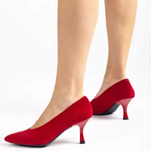 UNISA Heels*KRAMP Pump-Chili RED